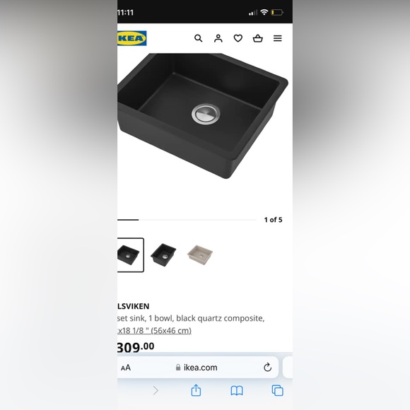 Brand new sink - Picture 1 of 1